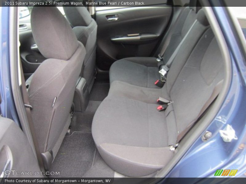 Marine Blue Pearl / Carbon Black 2011 Subaru Impreza 2.5i Premium Wagon