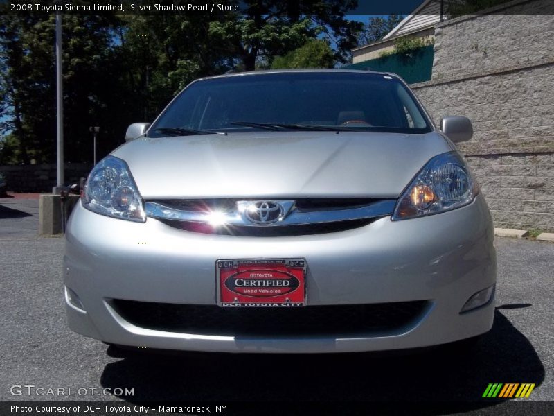 Silver Shadow Pearl / Stone 2008 Toyota Sienna Limited