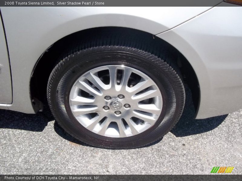 Silver Shadow Pearl / Stone 2008 Toyota Sienna Limited