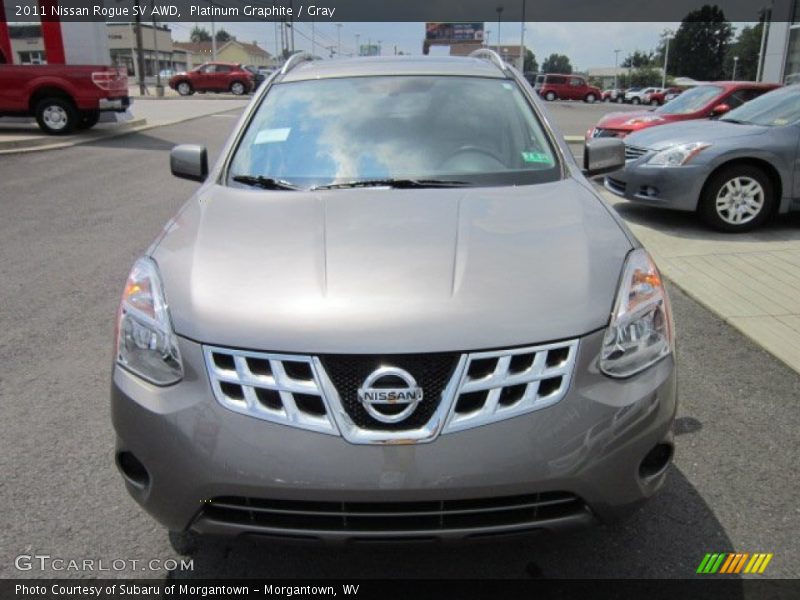 Platinum Graphite / Gray 2011 Nissan Rogue SV AWD