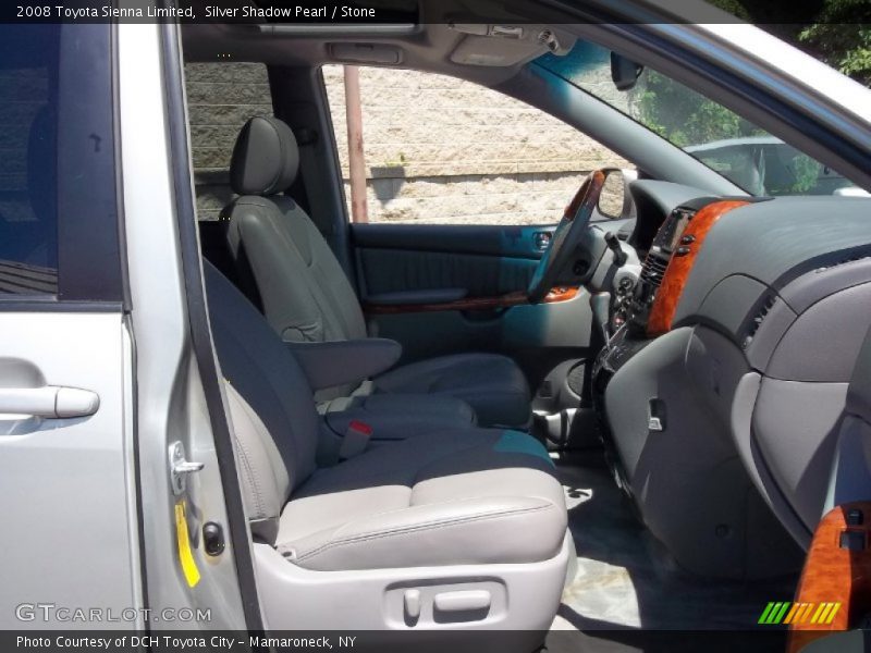 Silver Shadow Pearl / Stone 2008 Toyota Sienna Limited