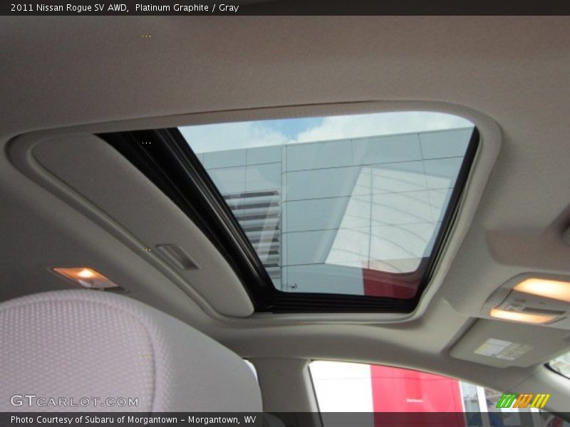 Platinum Graphite / Gray 2011 Nissan Rogue SV AWD
