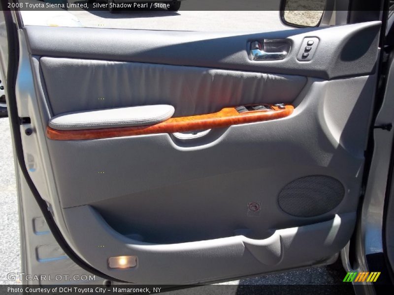 Silver Shadow Pearl / Stone 2008 Toyota Sienna Limited