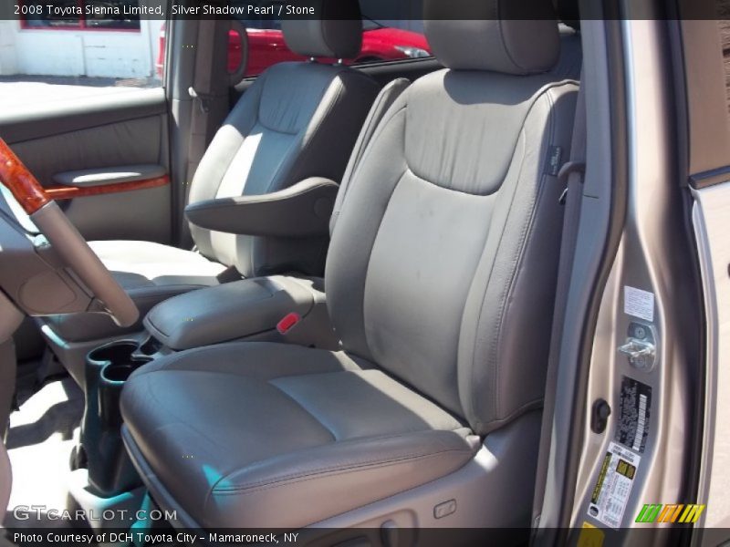 Silver Shadow Pearl / Stone 2008 Toyota Sienna Limited