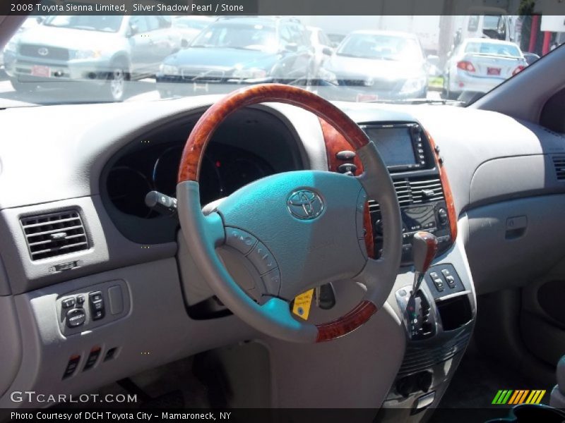 Silver Shadow Pearl / Stone 2008 Toyota Sienna Limited