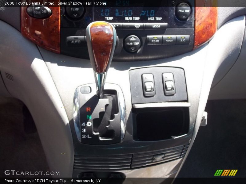 Silver Shadow Pearl / Stone 2008 Toyota Sienna Limited