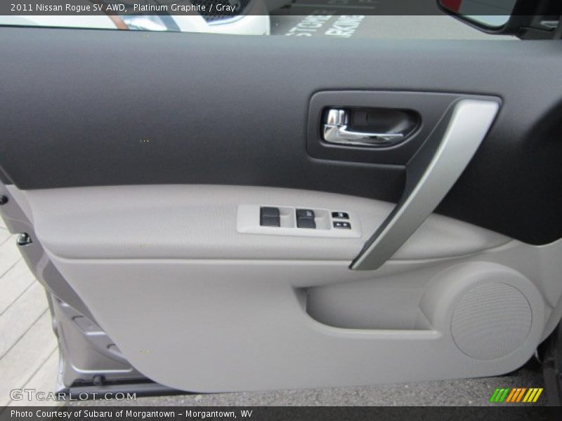 Platinum Graphite / Gray 2011 Nissan Rogue SV AWD