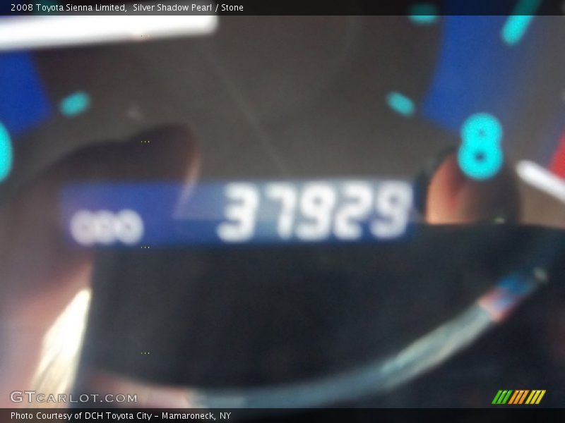 Silver Shadow Pearl / Stone 2008 Toyota Sienna Limited