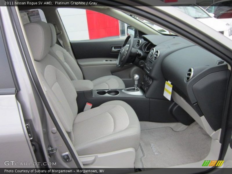 Platinum Graphite / Gray 2011 Nissan Rogue SV AWD