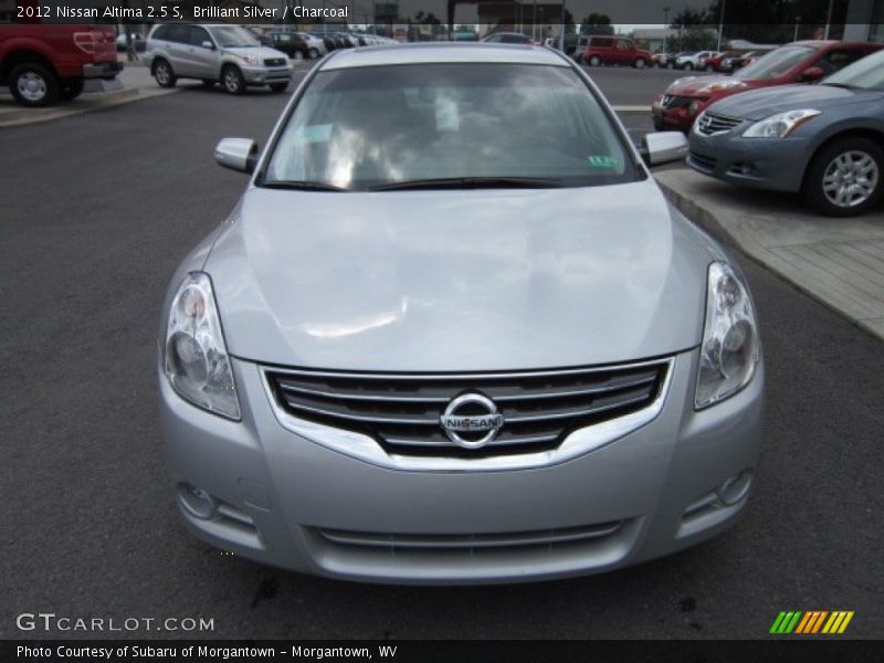 Brilliant Silver / Charcoal 2012 Nissan Altima 2.5 S