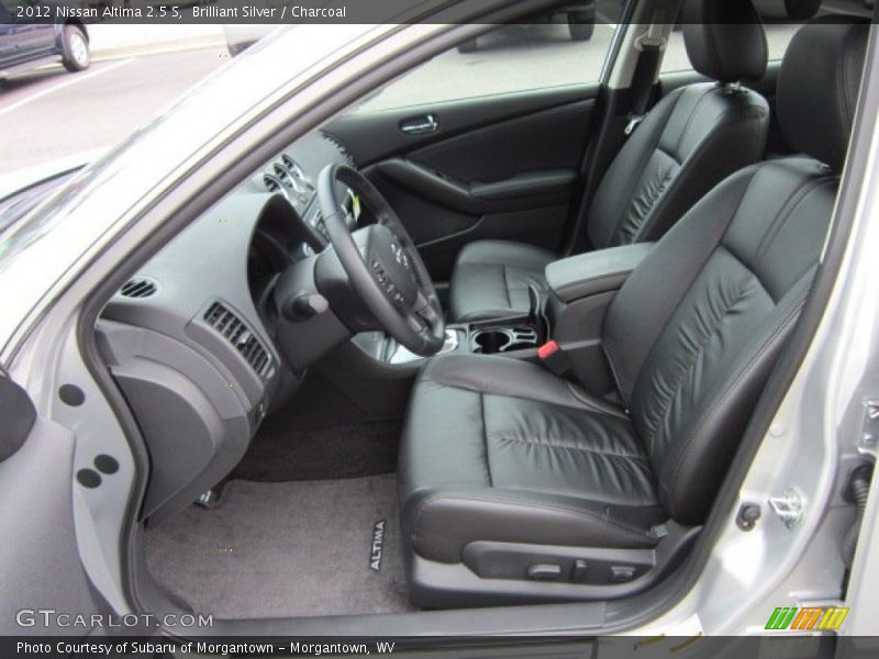  2012 Altima 2.5 S Charcoal Interior