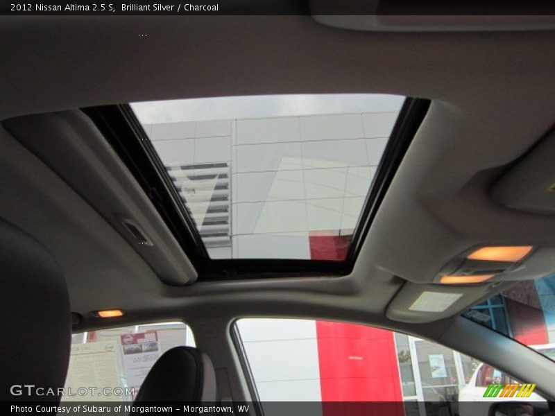 Brilliant Silver / Charcoal 2012 Nissan Altima 2.5 S