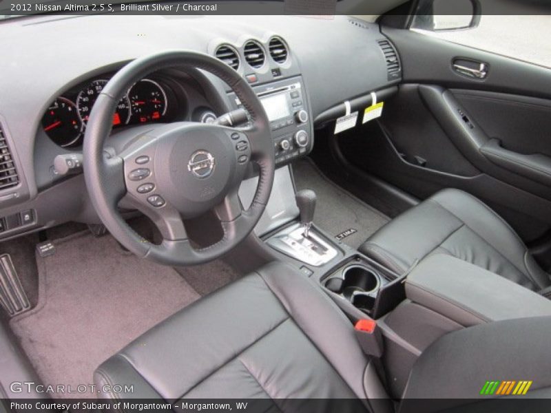  2012 Altima 2.5 S Charcoal Interior