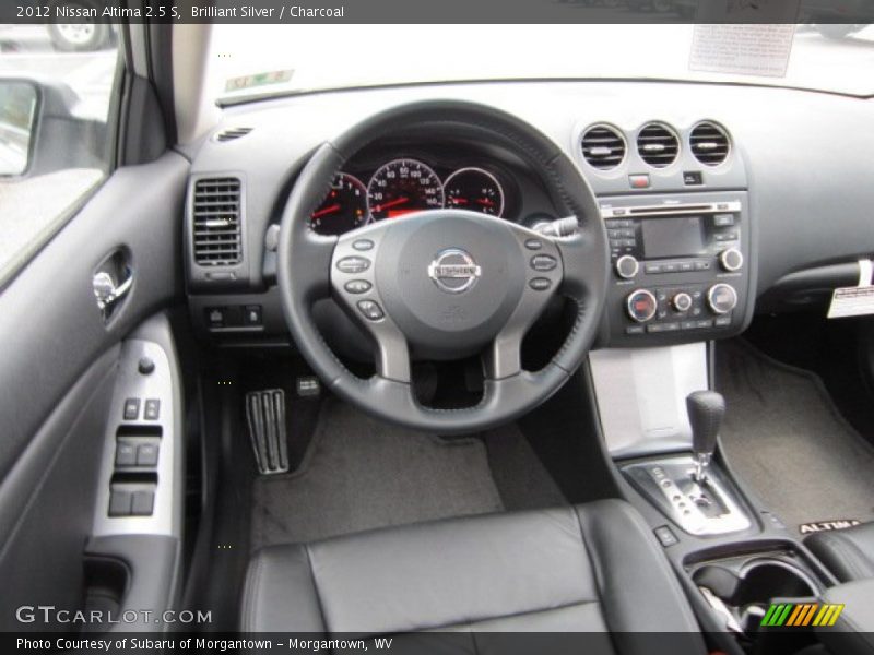 Brilliant Silver / Charcoal 2012 Nissan Altima 2.5 S