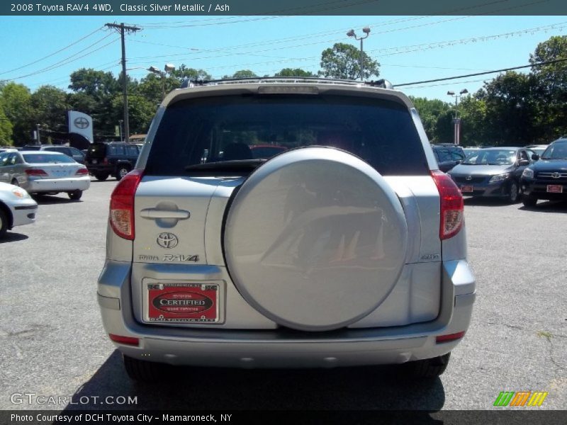 Classic Silver Metallic / Ash 2008 Toyota RAV4 4WD