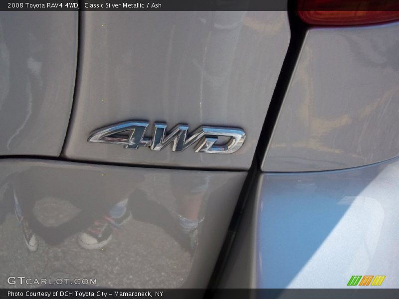 Classic Silver Metallic / Ash 2008 Toyota RAV4 4WD