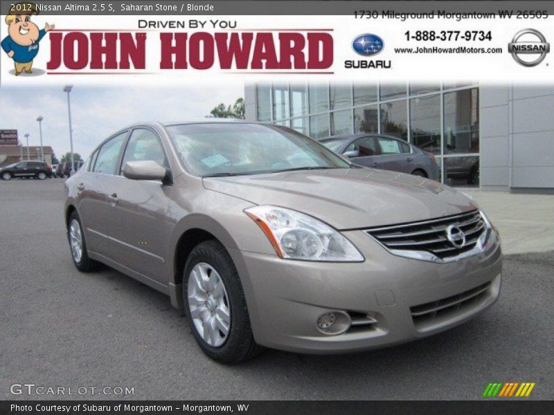 Saharan Stone / Blonde 2012 Nissan Altima 2.5 S