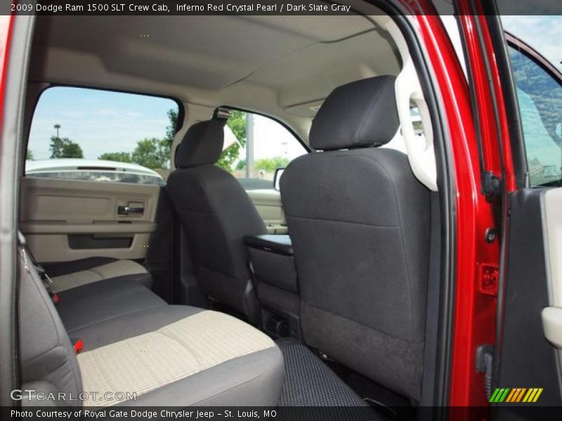 Inferno Red Crystal Pearl / Dark Slate Gray 2009 Dodge Ram 1500 SLT Crew Cab