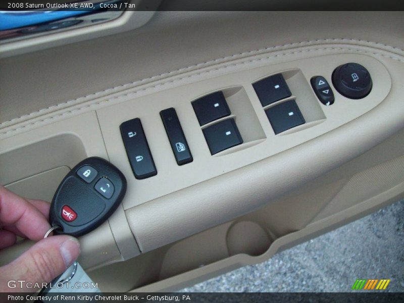 Cocoa / Tan 2008 Saturn Outlook XE AWD