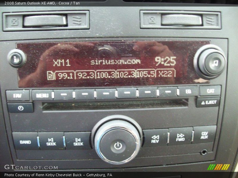 Cocoa / Tan 2008 Saturn Outlook XE AWD