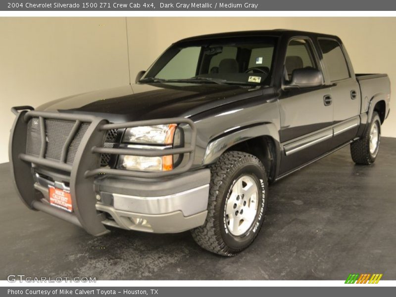 Dark Gray Metallic / Medium Gray 2004 Chevrolet Silverado 1500 Z71 Crew Cab 4x4