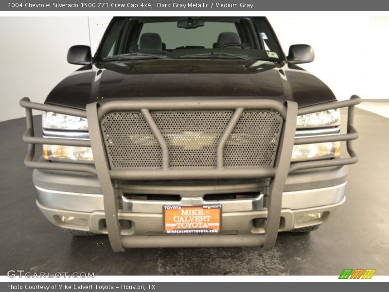 Dark Gray Metallic / Medium Gray 2004 Chevrolet Silverado 1500 Z71 Crew Cab 4x4