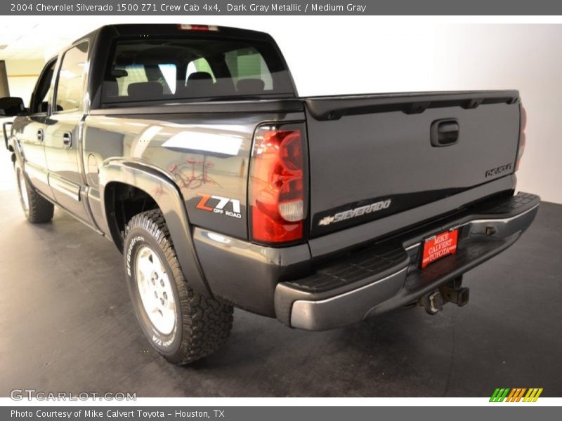 Dark Gray Metallic / Medium Gray 2004 Chevrolet Silverado 1500 Z71 Crew Cab 4x4