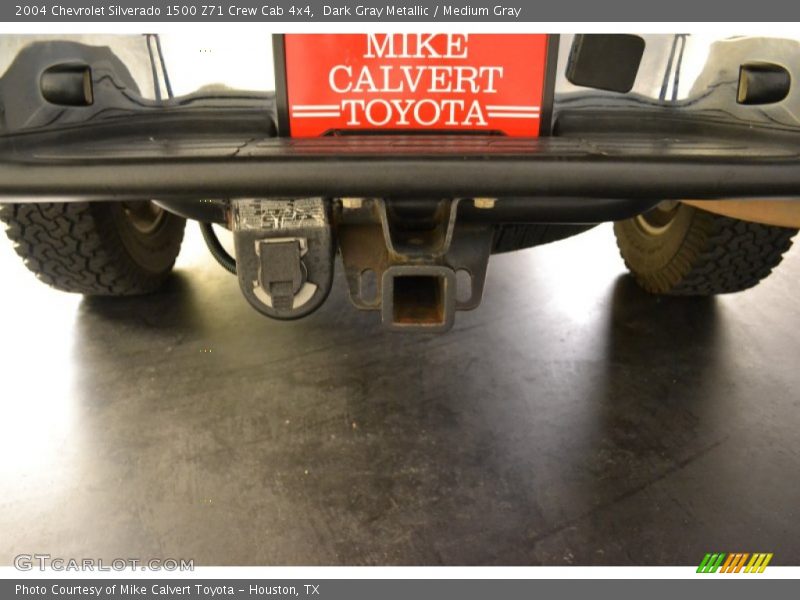 Dark Gray Metallic / Medium Gray 2004 Chevrolet Silverado 1500 Z71 Crew Cab 4x4