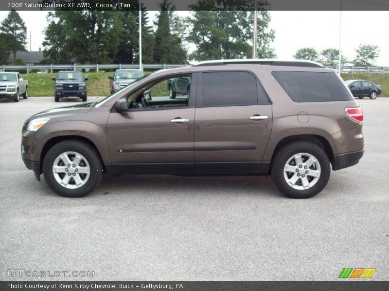 2008 Outlook XE AWD Cocoa