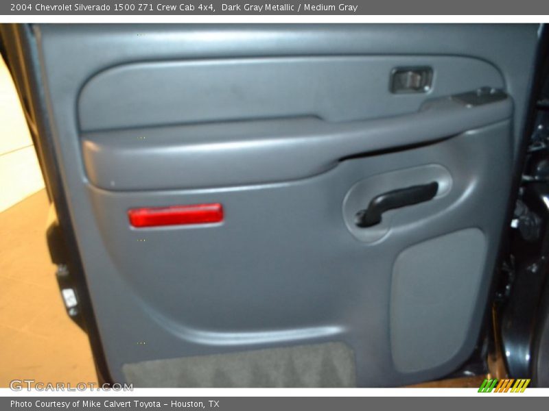 Dark Gray Metallic / Medium Gray 2004 Chevrolet Silverado 1500 Z71 Crew Cab 4x4