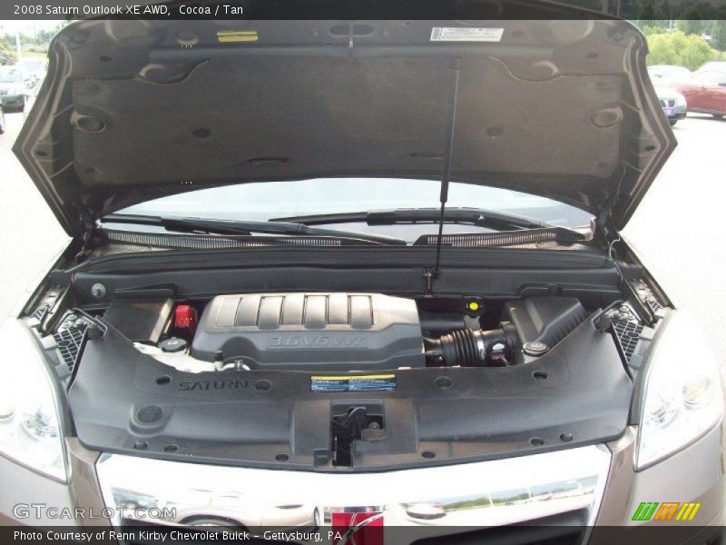  2008 Outlook XE AWD Engine - 3.6 Liter DOHC 24-Valve VVT V6