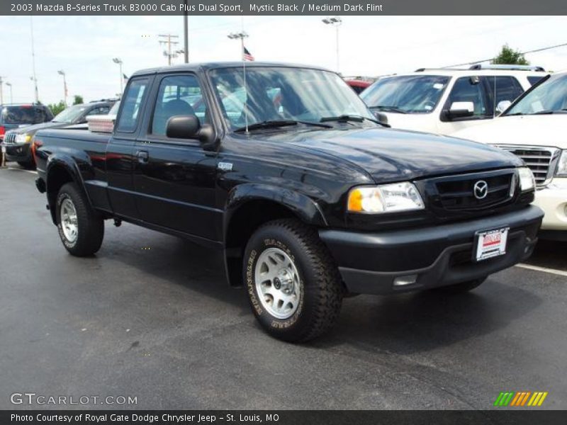 Front 3/4 View of 2003 B-Series Truck B3000 Cab Plus Dual Sport