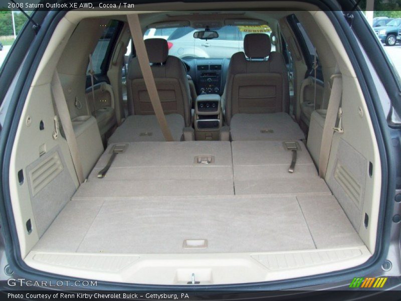  2008 Outlook XE AWD Trunk