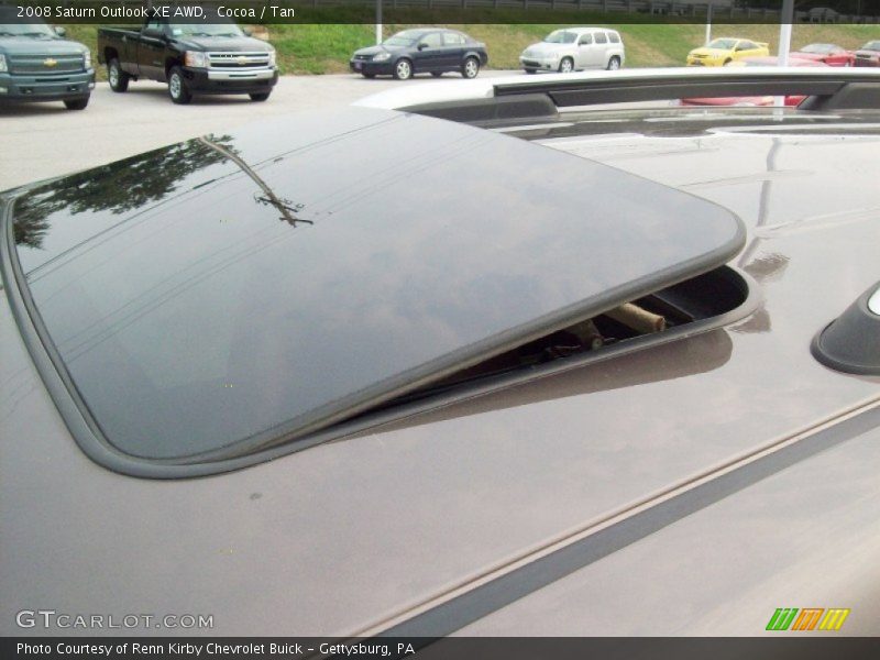 Cocoa / Tan 2008 Saturn Outlook XE AWD