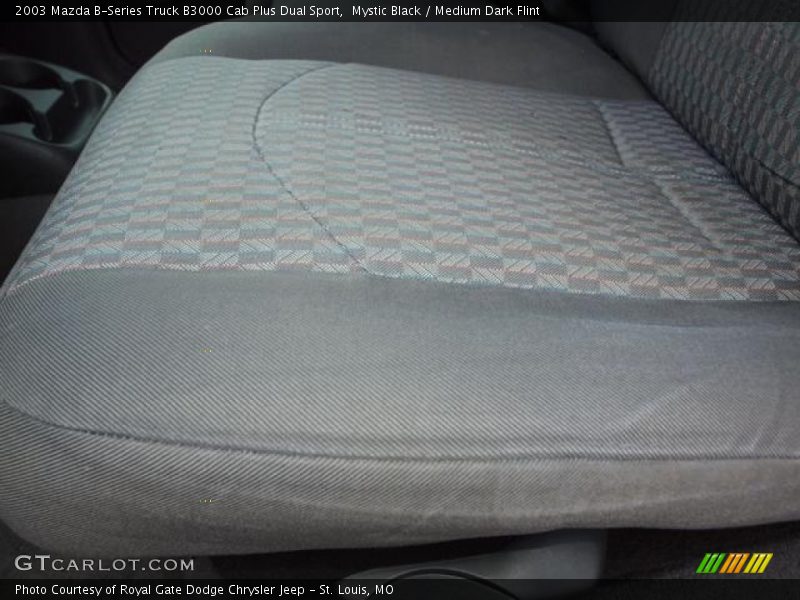 Mystic Black / Medium Dark Flint 2003 Mazda B-Series Truck B3000 Cab Plus Dual Sport