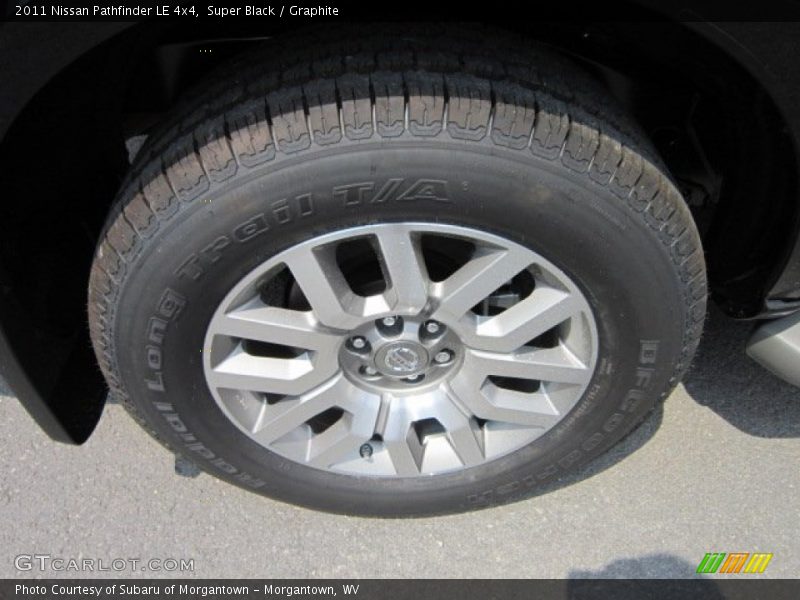 Super Black / Graphite 2011 Nissan Pathfinder LE 4x4