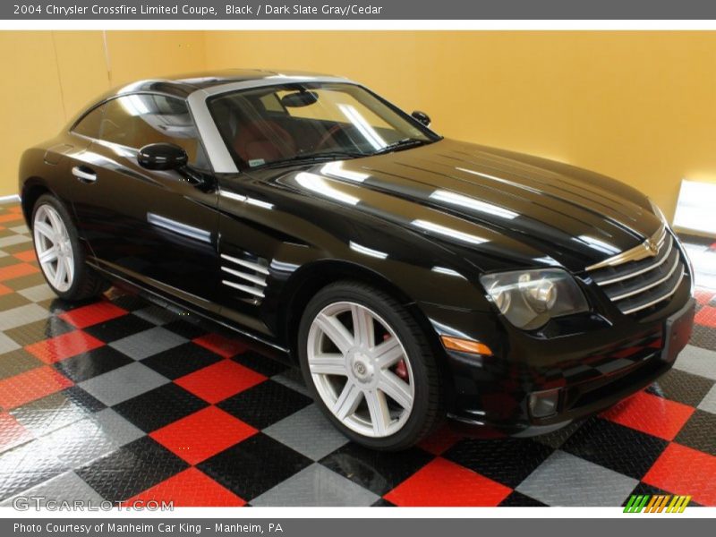 Black / Dark Slate Gray/Cedar 2004 Chrysler Crossfire Limited Coupe
