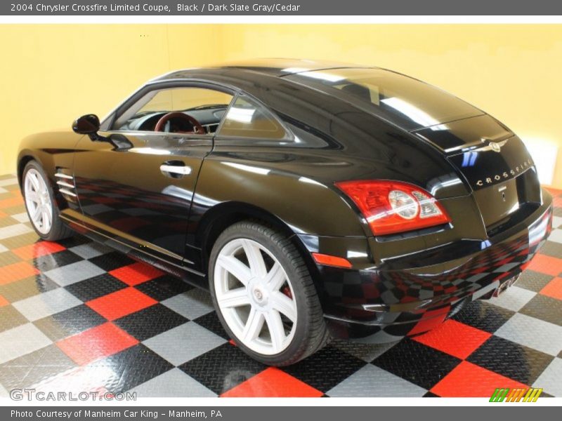 Black / Dark Slate Gray/Cedar 2004 Chrysler Crossfire Limited Coupe