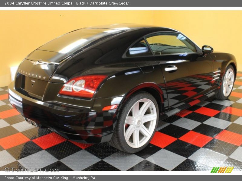 Black / Dark Slate Gray/Cedar 2004 Chrysler Crossfire Limited Coupe