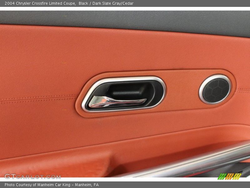 Black / Dark Slate Gray/Cedar 2004 Chrysler Crossfire Limited Coupe