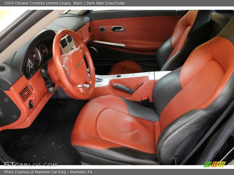 Black / Dark Slate Gray/Cedar 2004 Chrysler Crossfire Limited Coupe