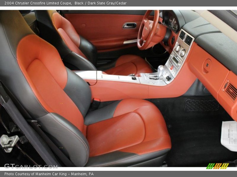 Black / Dark Slate Gray/Cedar 2004 Chrysler Crossfire Limited Coupe
