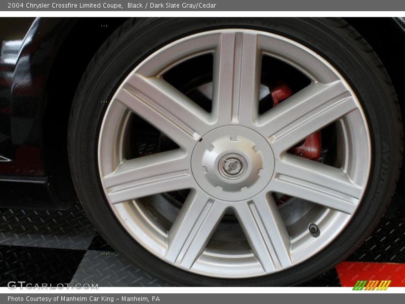 Black / Dark Slate Gray/Cedar 2004 Chrysler Crossfire Limited Coupe