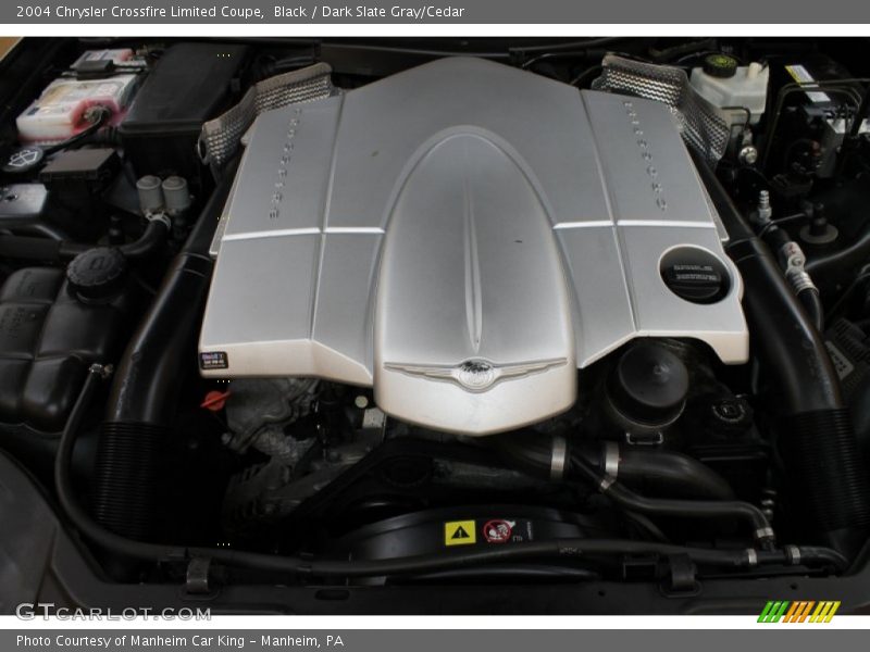 Black / Dark Slate Gray/Cedar 2004 Chrysler Crossfire Limited Coupe