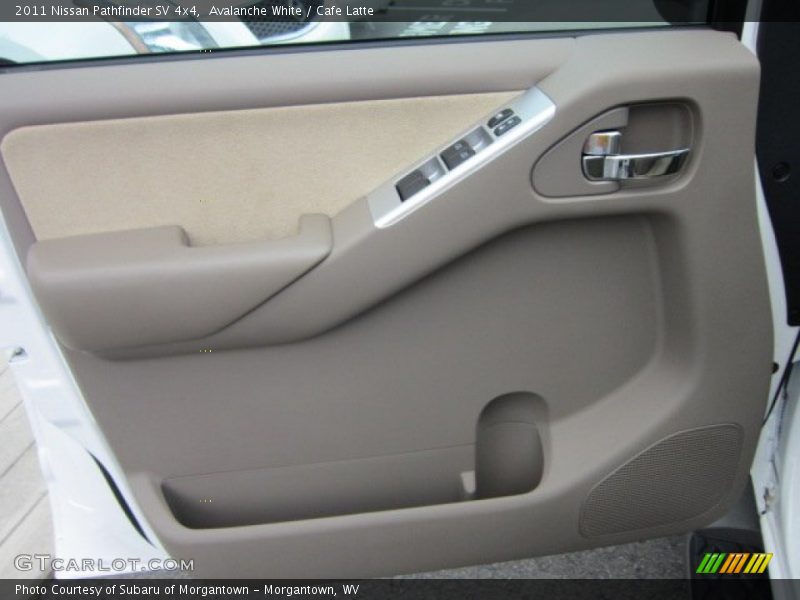 Avalanche White / Cafe Latte 2011 Nissan Pathfinder SV 4x4