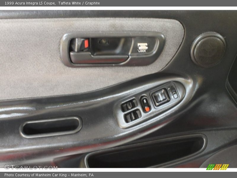 Taffeta White / Graphite 1999 Acura Integra LS Coupe