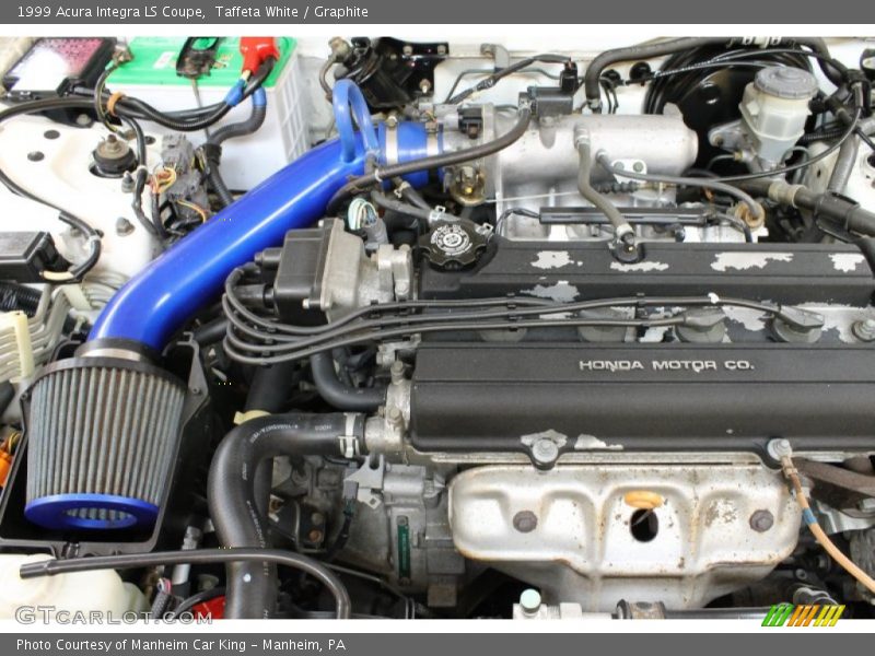  1999 Integra LS Coupe Engine - 1.8 Liter DOHC 16-Valve 4 Cylinder