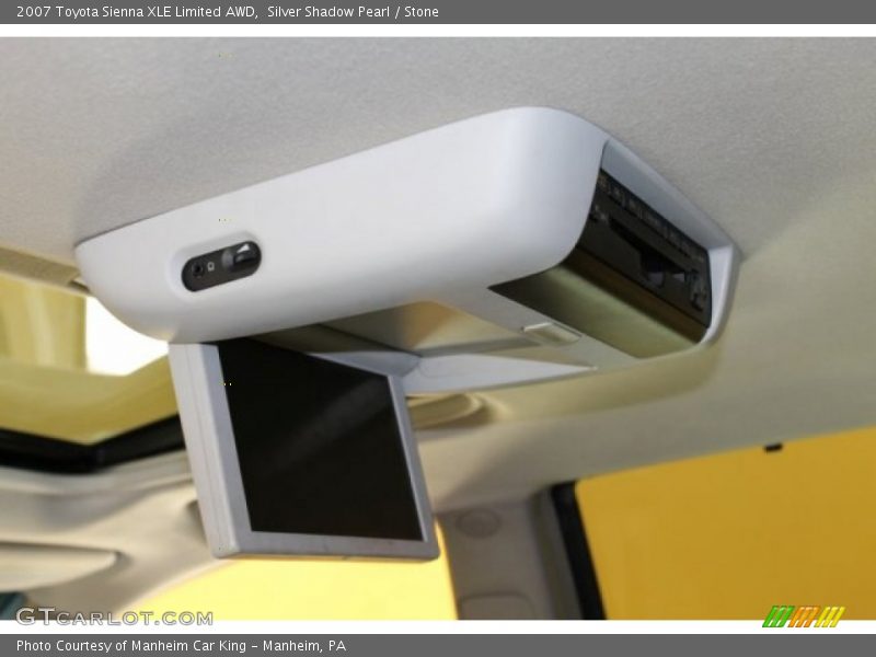 Silver Shadow Pearl / Stone 2007 Toyota Sienna XLE Limited AWD