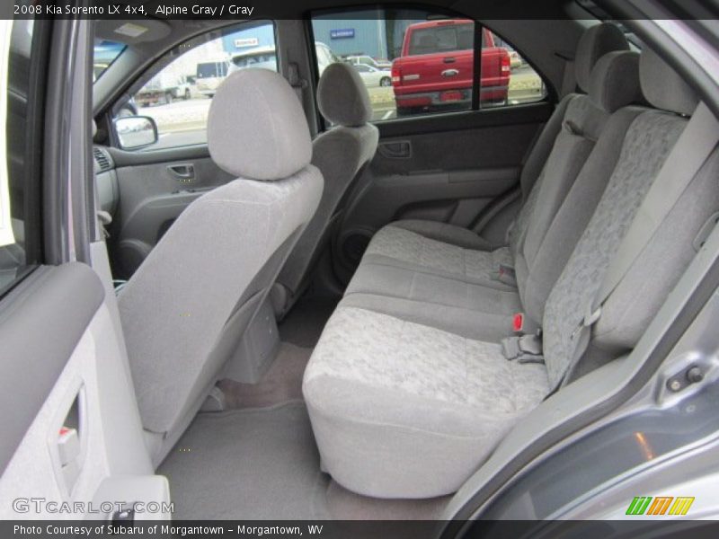 Alpine Gray / Gray 2008 Kia Sorento LX 4x4