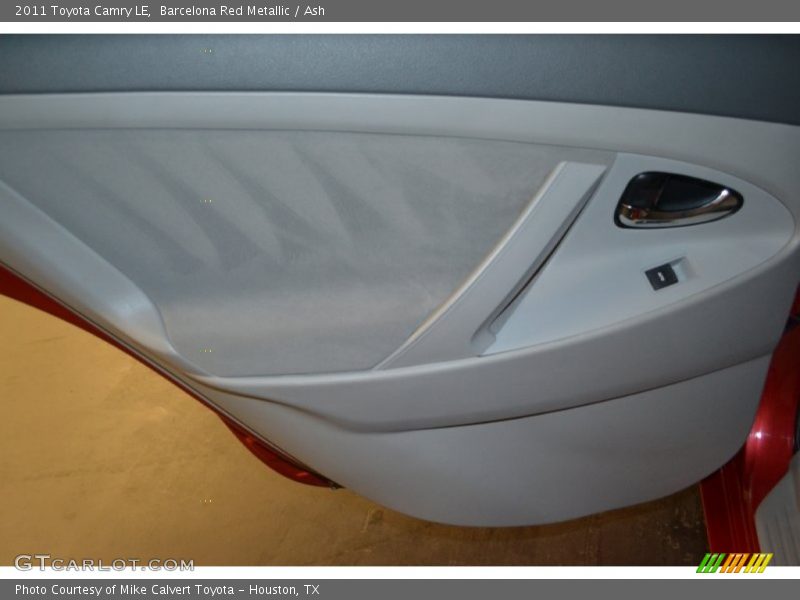 Barcelona Red Metallic / Ash 2011 Toyota Camry LE